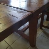 Oak farmhouse table