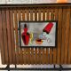 Vintage 1960 ceramic corner bar