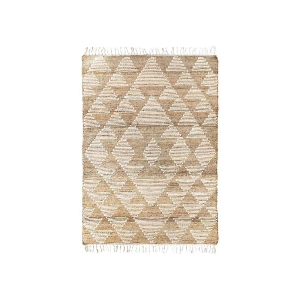Ethnic jute Berber-style rug 120x170 cm