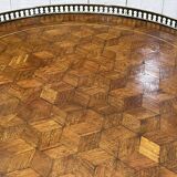 Louis XVI style mahogany side table