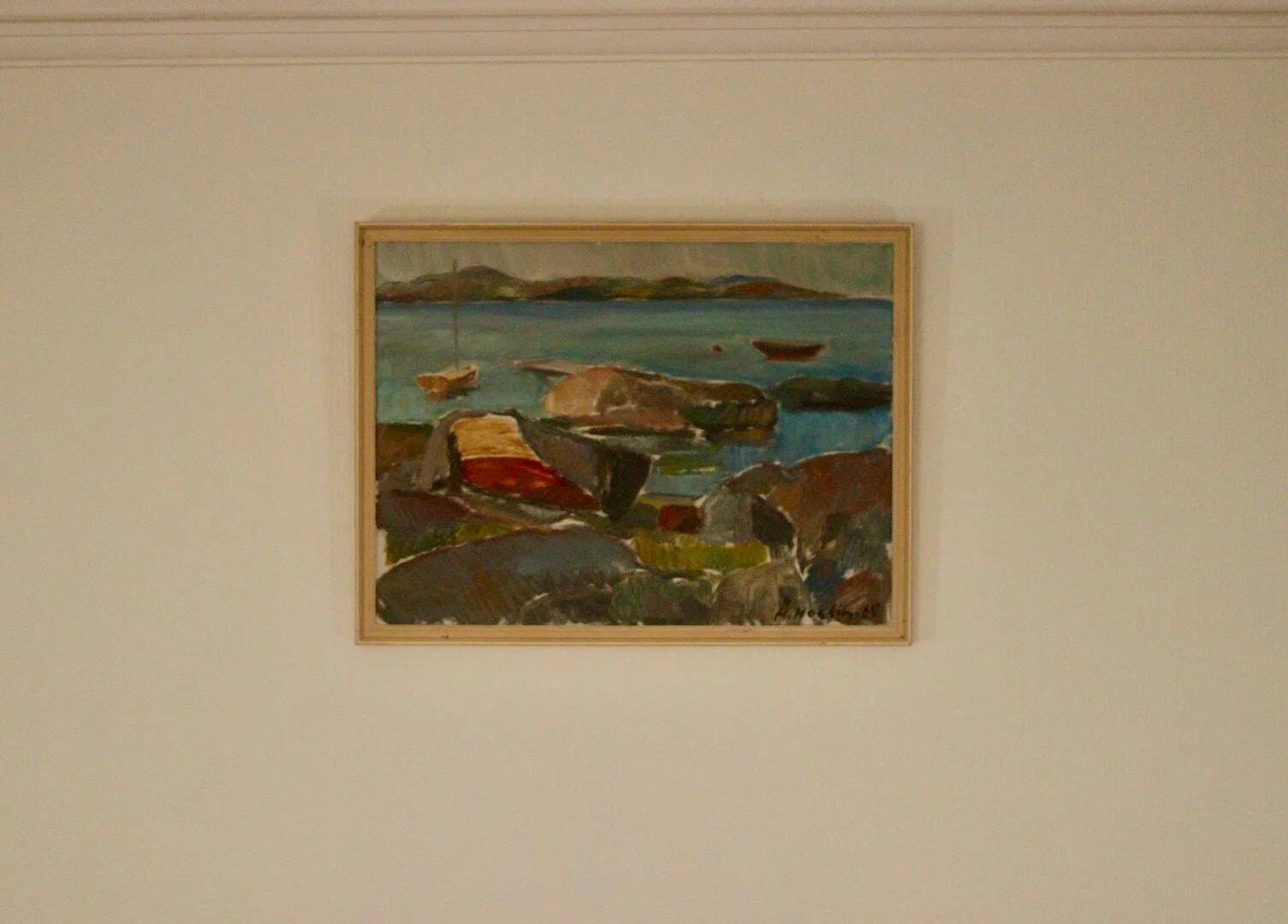 Coastal landscape by B Höglind