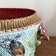 Important planter cache pot barbotine decor insects musicians late 19th century