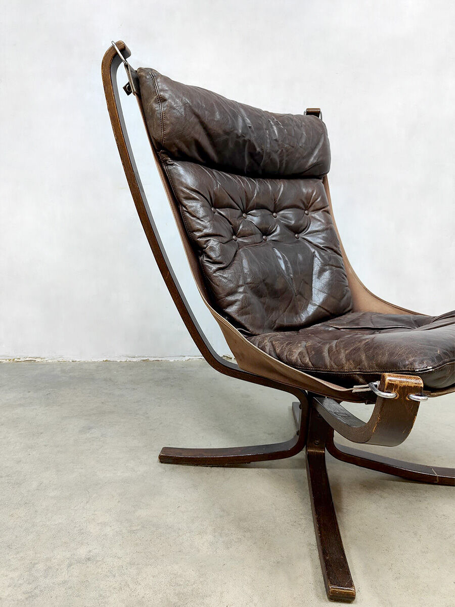 Vintage 'Falcon' easy chairs
