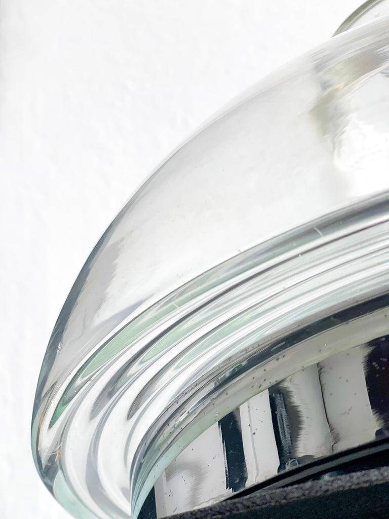 Vintage Murano Glass Table Lamp, Space Age Era, Nason Mazzega Style