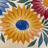 Large floral pattern dish HBC Choisy-le-Roi