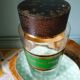 Bottle old pharmacy herbalism early nineteenth century double green label