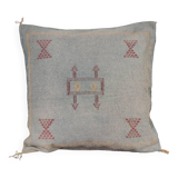 vintage gray Berber cushion