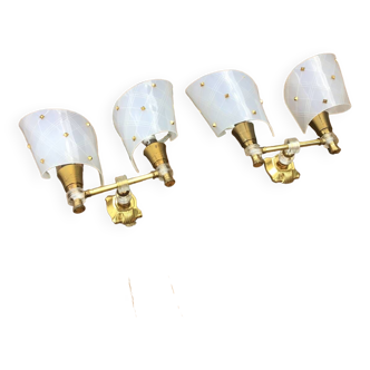 Pair of vintage wall lights