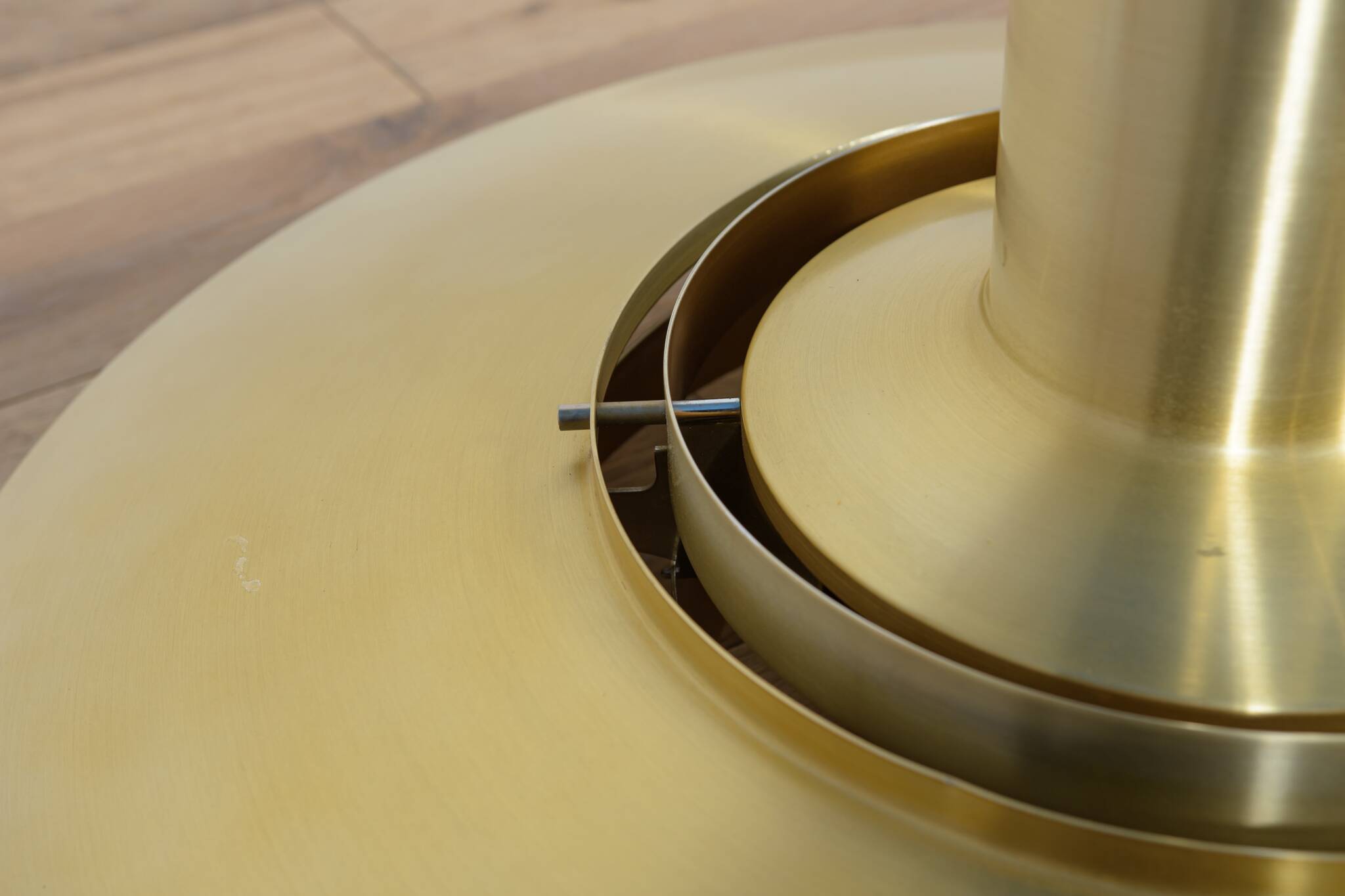 Mid-Century  Large Ceiling Lamp Model P700 by Preben Fabricius & Jørgen Kastholm for Nordisk Solar,