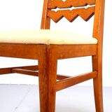 Series of four Scandinavian chairs from the 40s