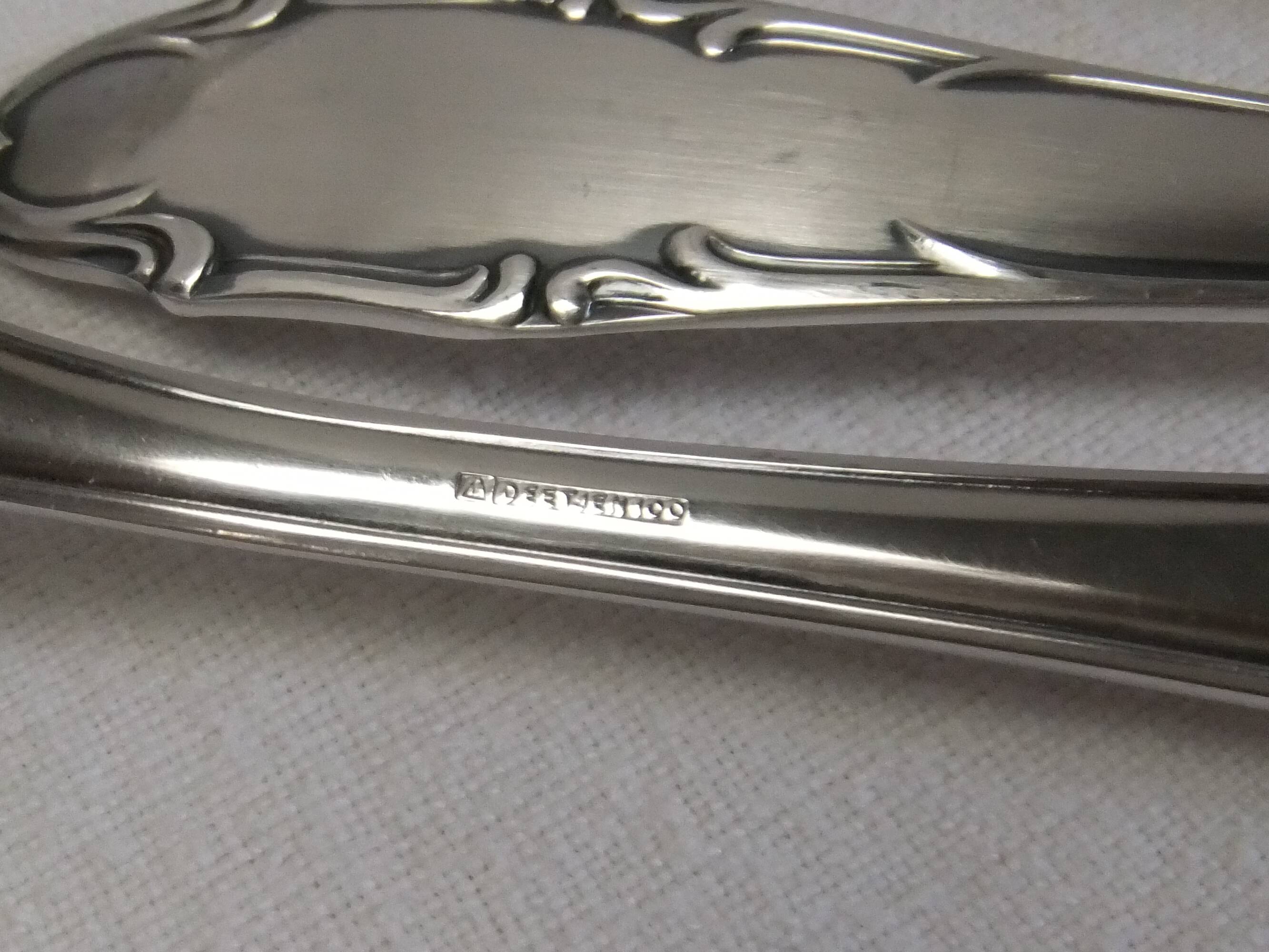 Deetjen silver plated soup spoons filet cutlery service goldsmithing