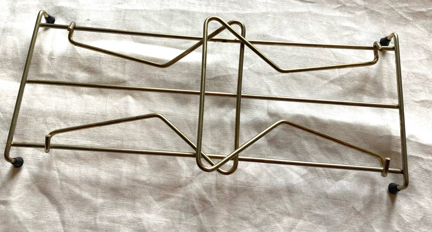 Bookends, journals, magazines from the 1960s.