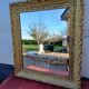 Mirror Wood and gilded Stuk