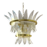 Lustre Palmette en verre de Murano