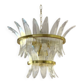 Lustre Palmette en verre de Murano