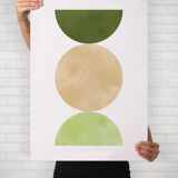Geometric art prints. (50x70cm)