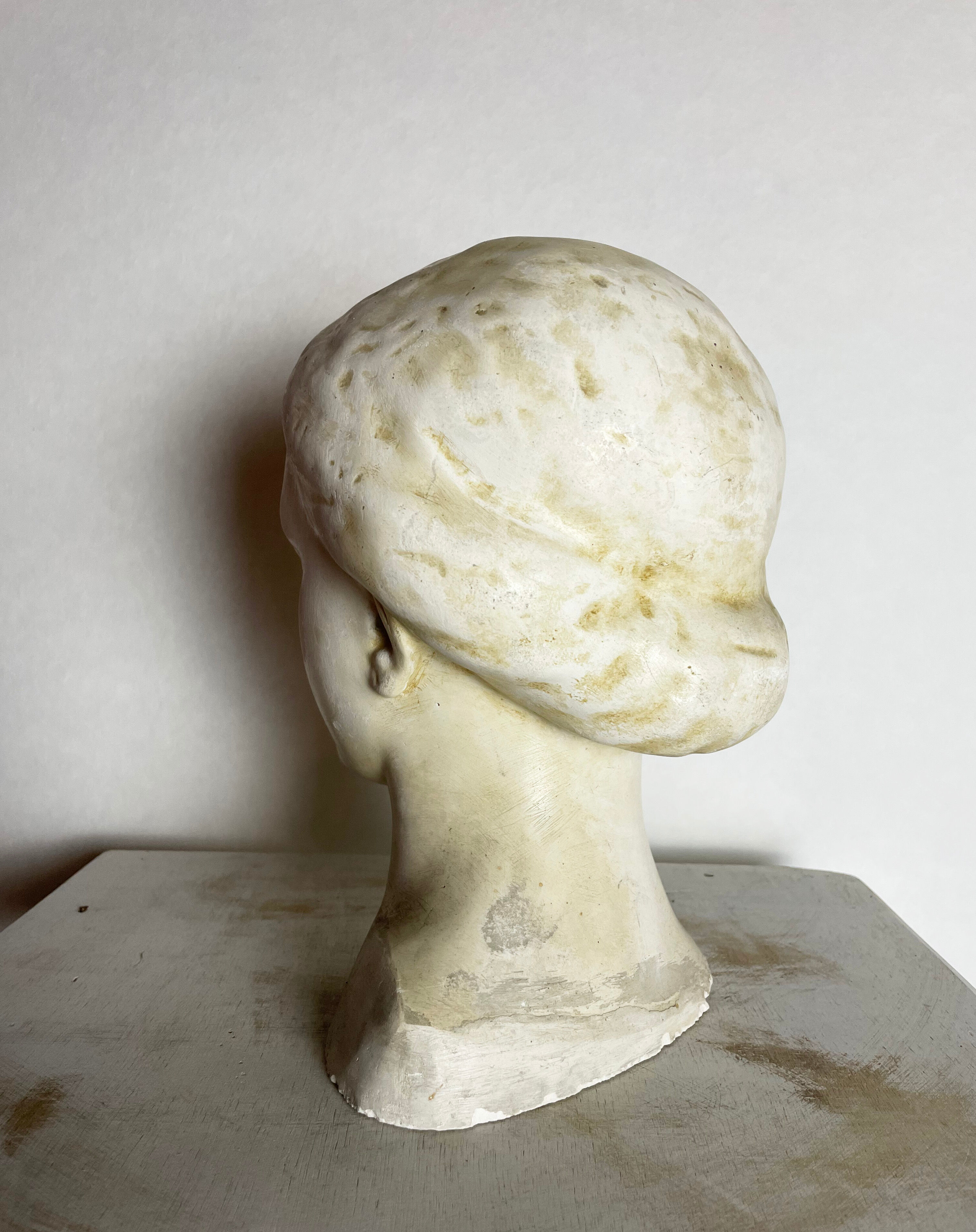 Plaster head