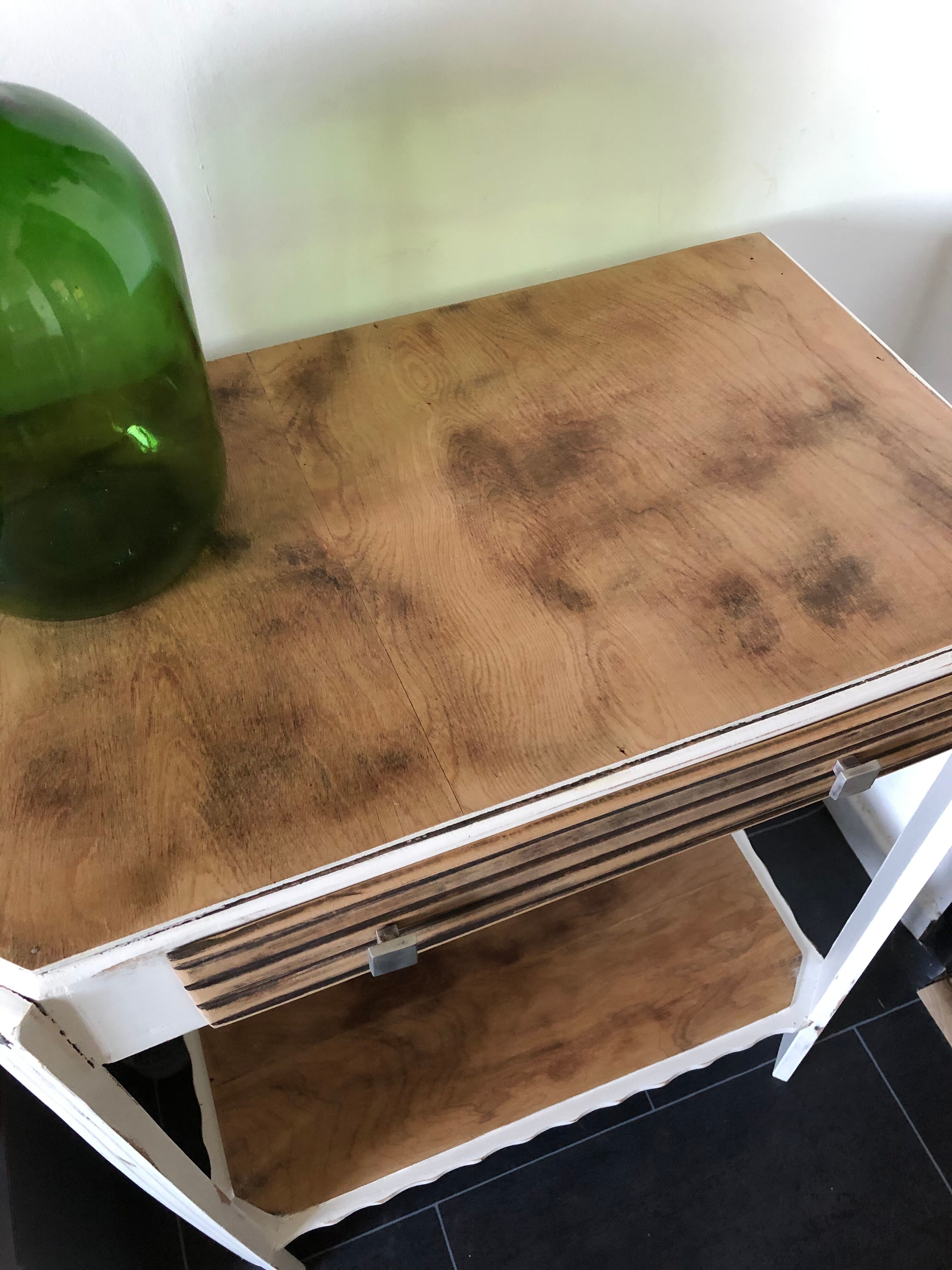 Console ancienne relookee