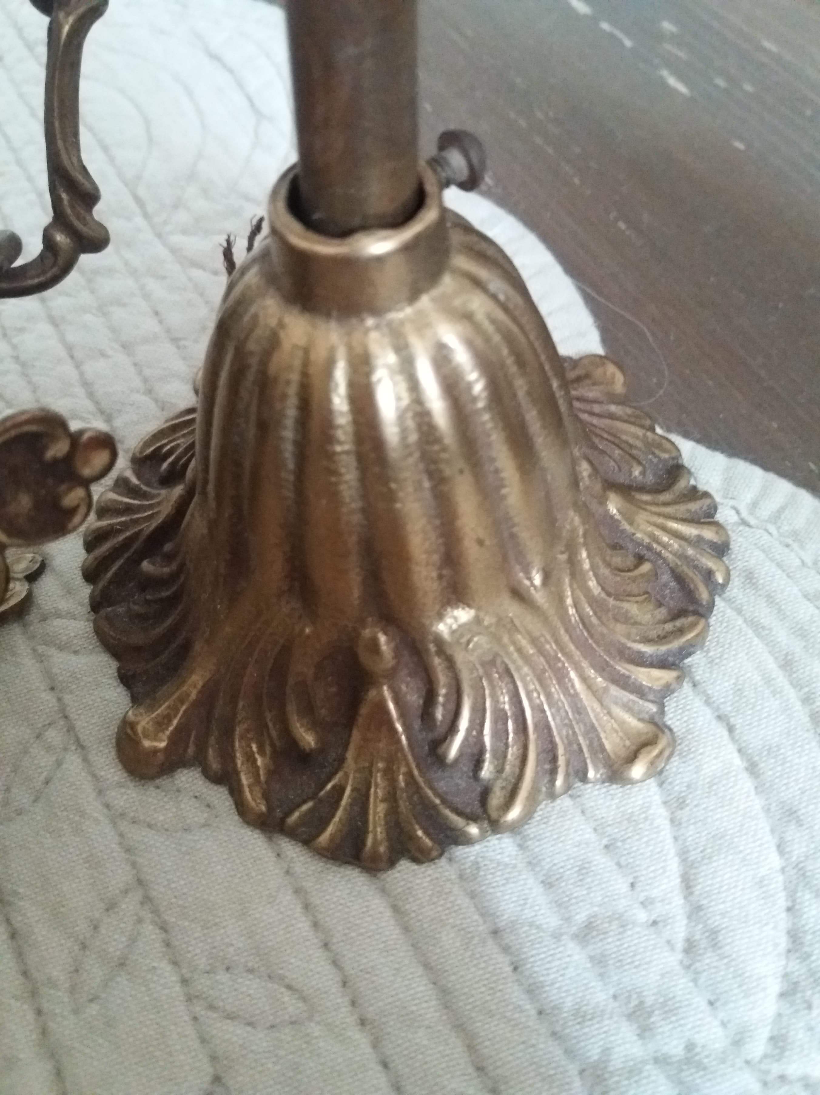 Chandelier with stamps