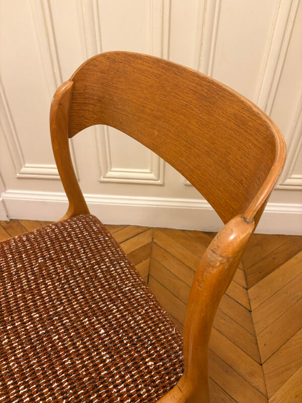 Lot 6 chaises traîneau baumann