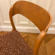 Lot of 6 baumann sled chairs