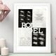 Vintage poster 30 years Rolex 30x40cm frameless
