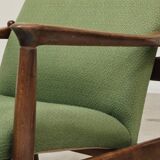 Pair of green GMF 64 armchairs by
Edmund Homa, Poland, 1960s