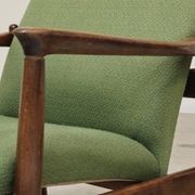 Paire de fauteuils vert GMF 64 par
Edmund Homa, Pologne 1960