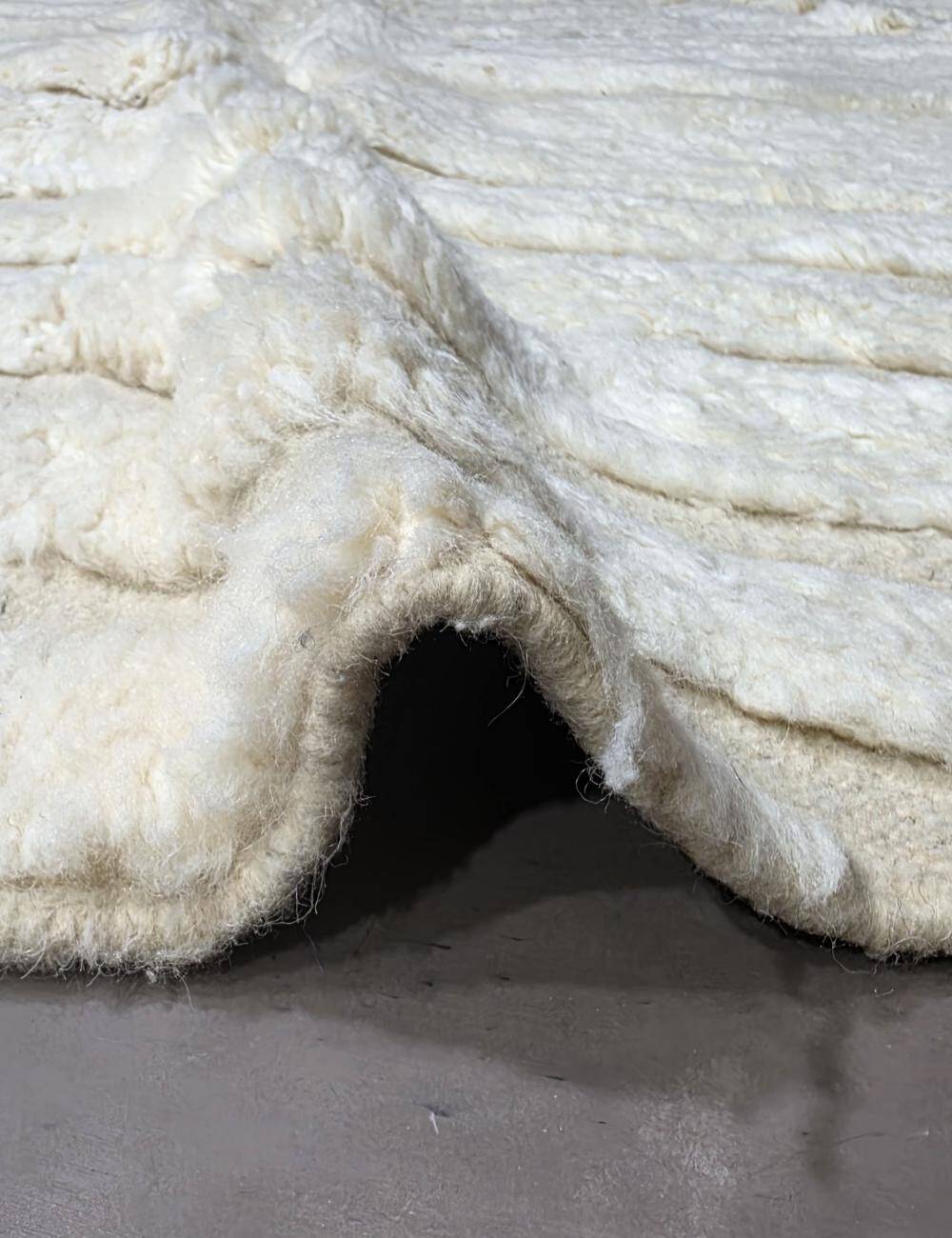 Tapis blanc Berbère - 300 x 196 cm