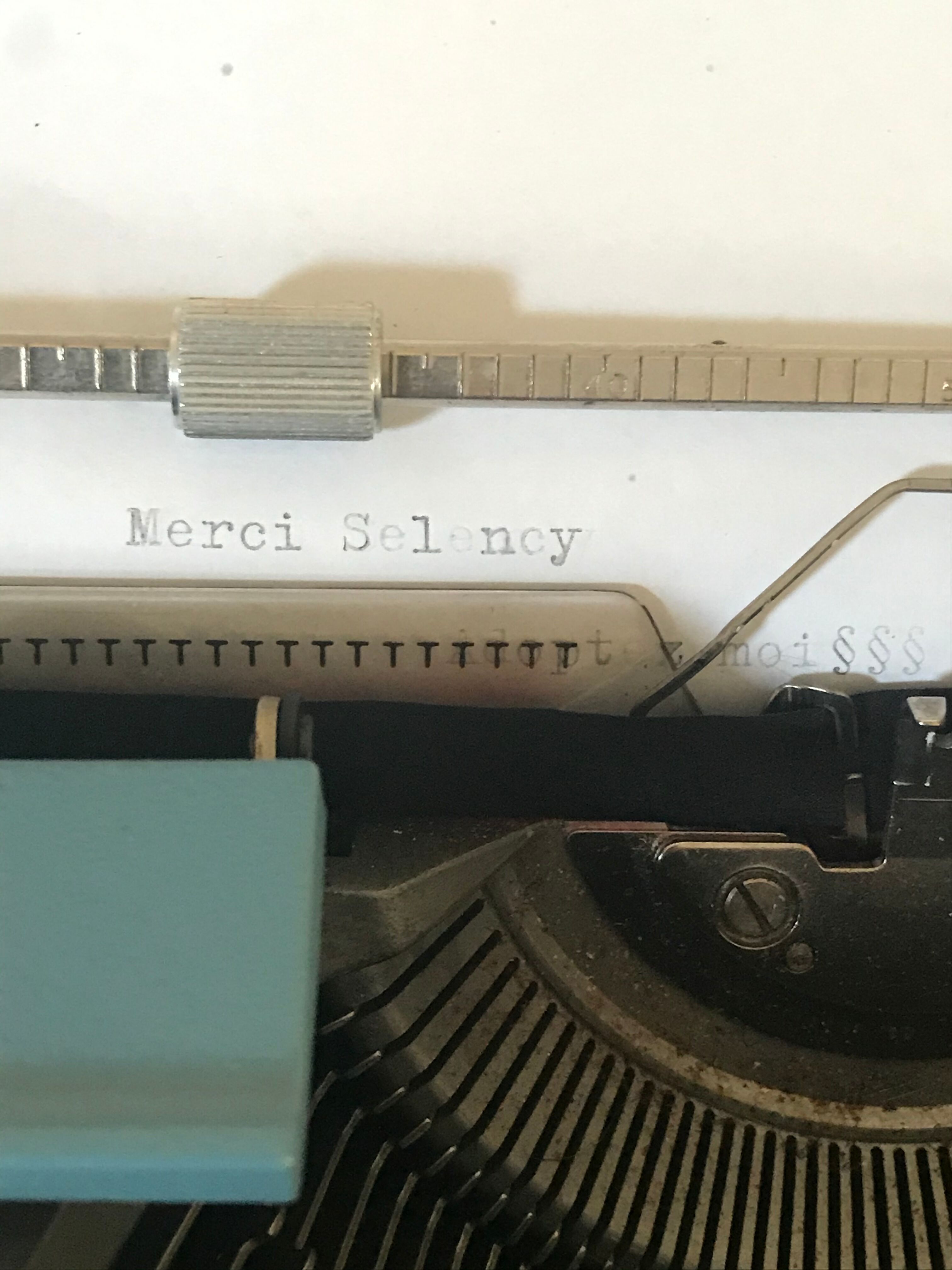 70's Olivetti Studio 46 typewriter