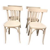 Anciennes chaises bistrot bauman