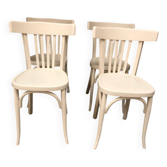 Anciennes chaises bistrot bauman
