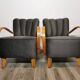Fauteuils par Jindřich Halabala, 1950s, Set de 2