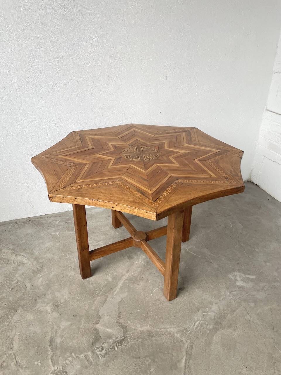 19th century inlaid side table