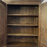 2-body Louis XV sideboard in 18th century walnut