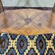 1970s Louis XV style side table in rosewood and beech.