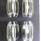 4 appliques veca design italien vintage