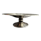 Coupe métal argenté et laque de Chine Christofle Talisman
