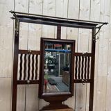 Vestiaire anglais en acajou massif