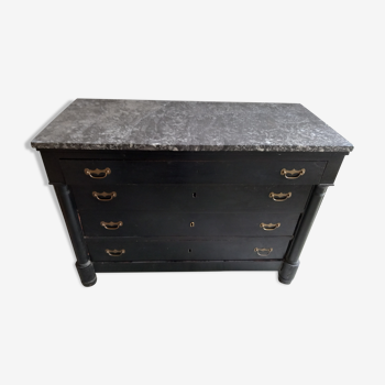 Commode empire relooké