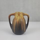 Stoneware vase signed Gilbert Méténier Art Deco