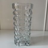 Vase en verre épais