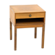 Walnut bedside table, Sweden, 1960