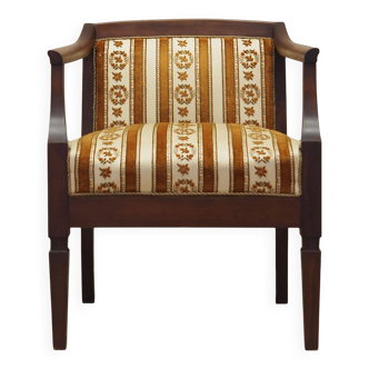 Fauteuil en acajou, design danois, années 1970, production : Danemark