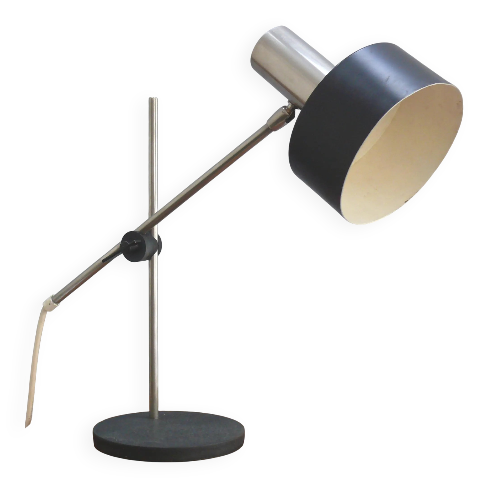 Leclaire & Schäfer Table Lamps, original 1960s, vintage, mid century