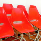 Swivel chair proj. M. Navratil for Vertex, Czechoslovakia 60"