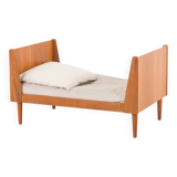 Vintage Hevali teak extension children's room bed, Denmark 1960s