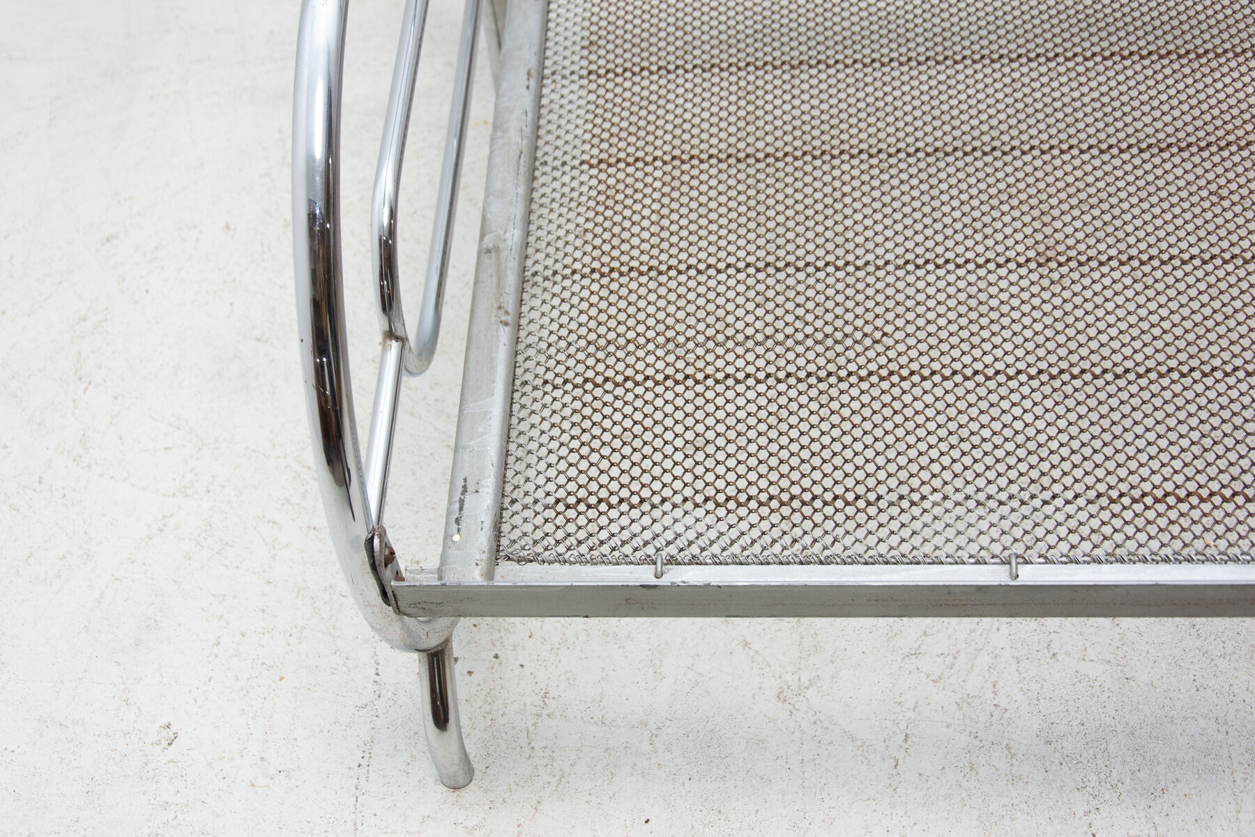 Chrome Bauhaus Sofa by Slezák Company, Bohemia, 1930 ´s