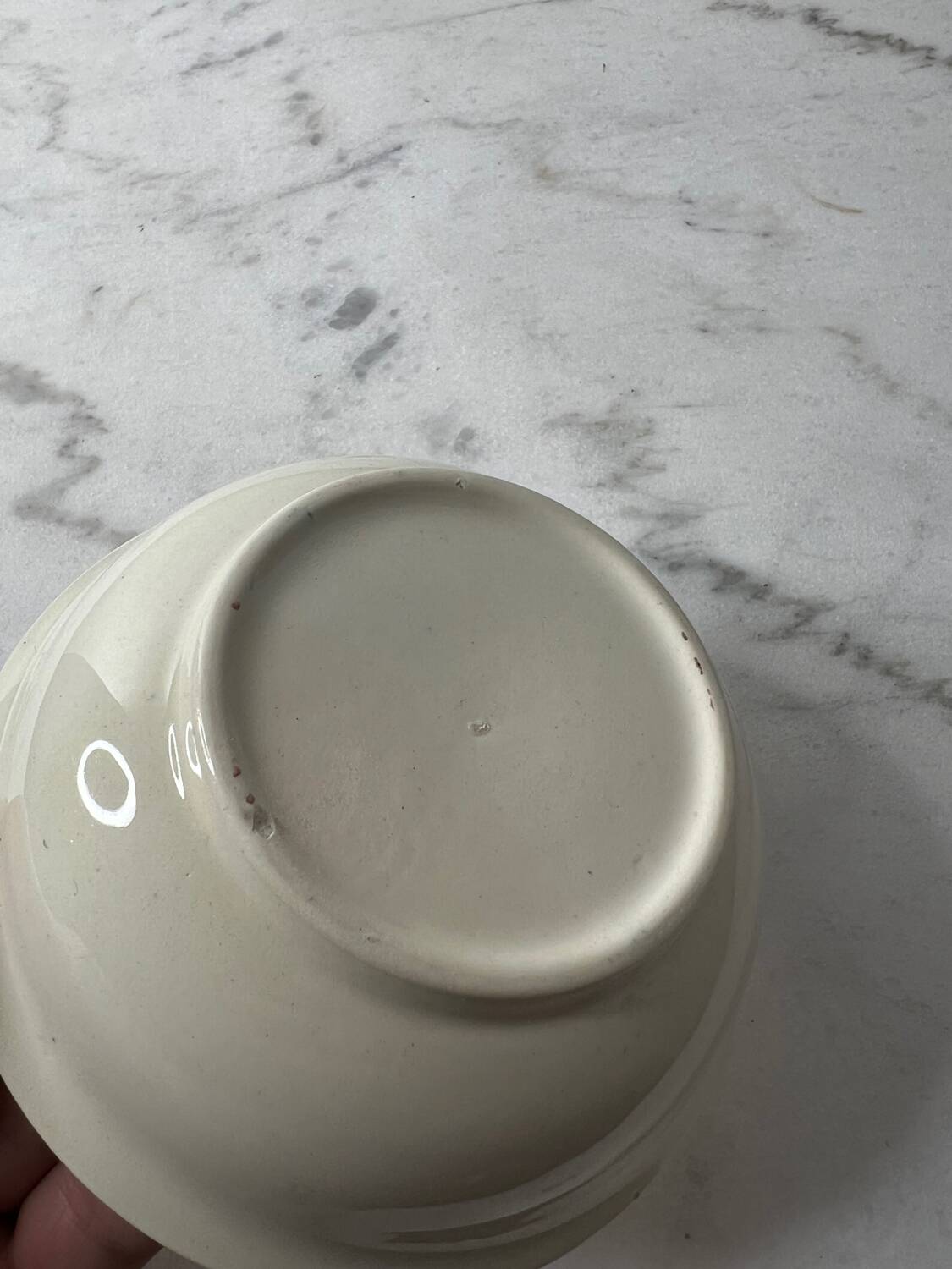 Small bowl in Creil earthenware