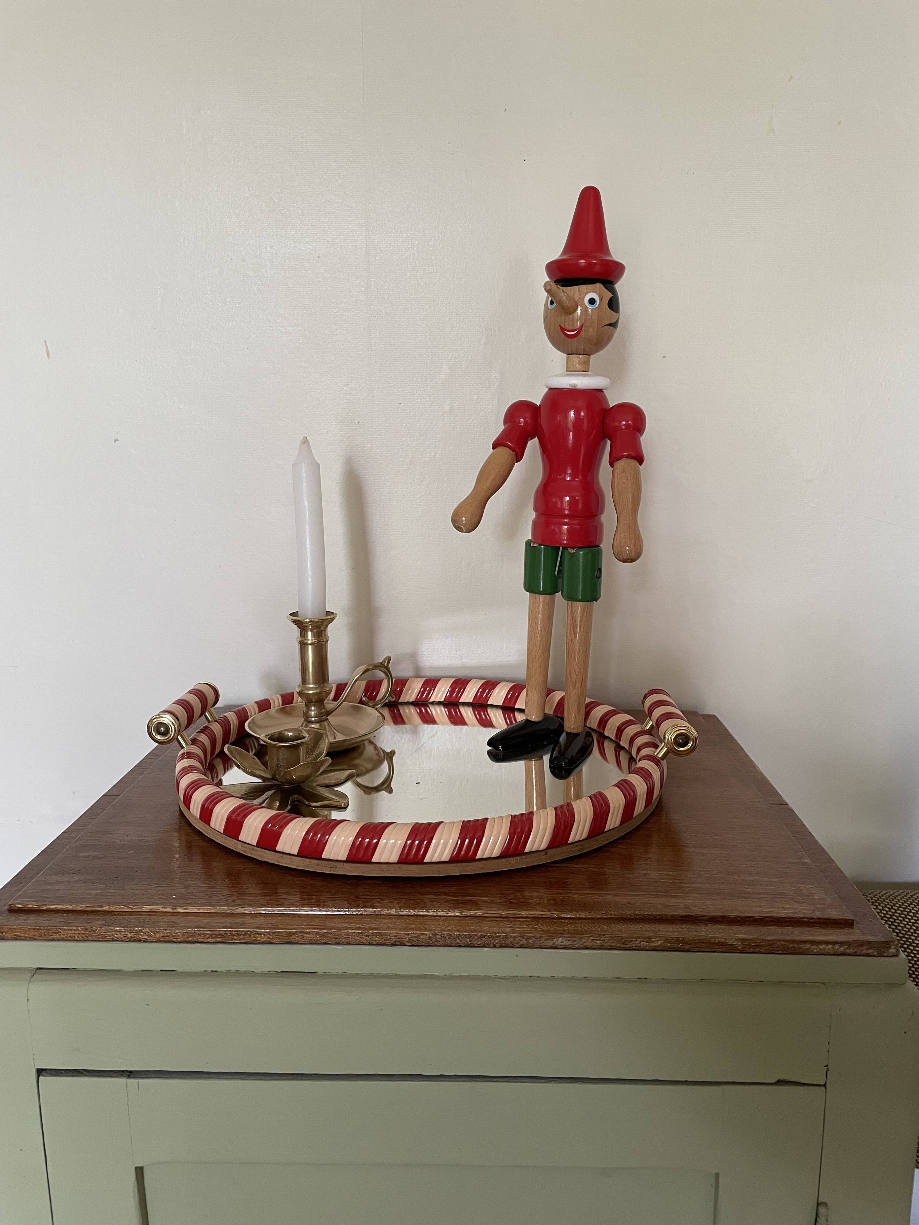 Articulated wooden Pinocchio H40